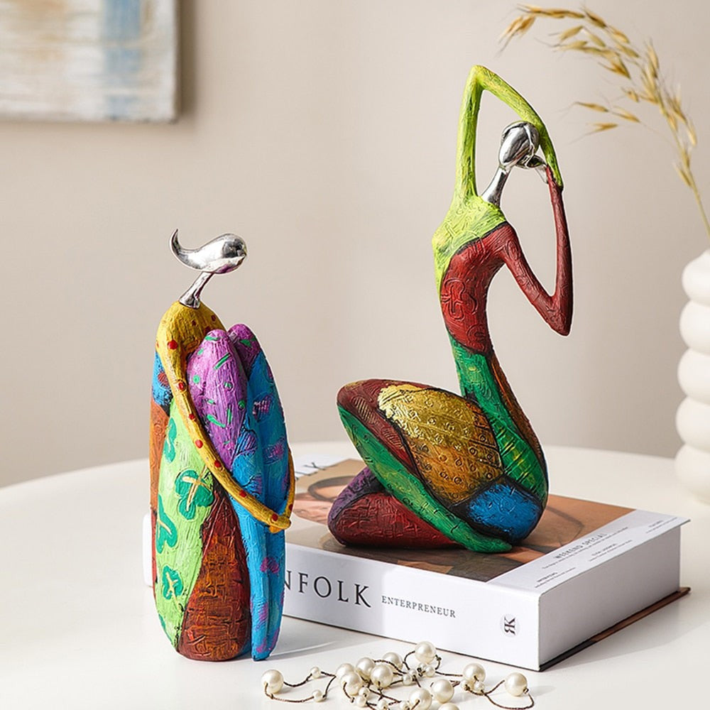 Chromessa Abstract Women Sculptures