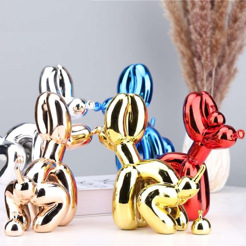 Piccolo Poise Balloon Dog Sculpture