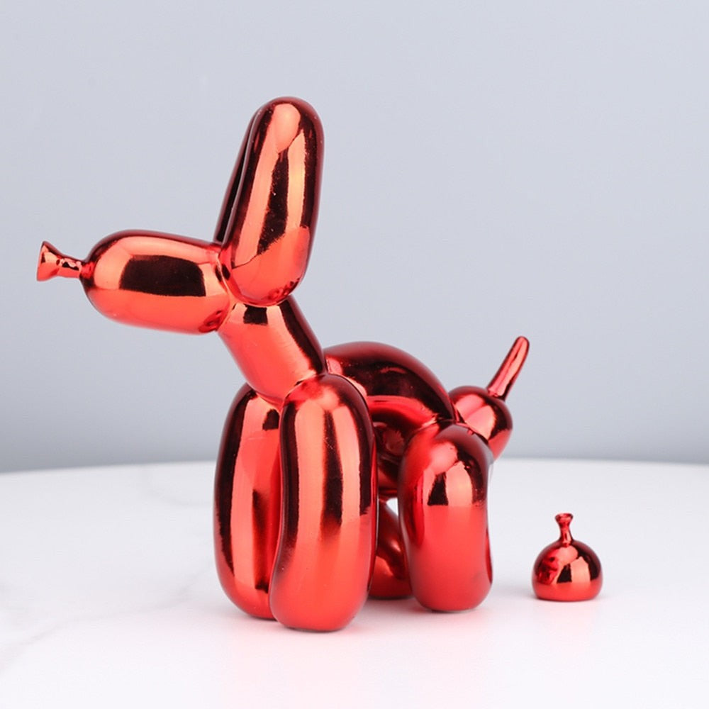 Piccolo Poise Balloon Dog Sculpture