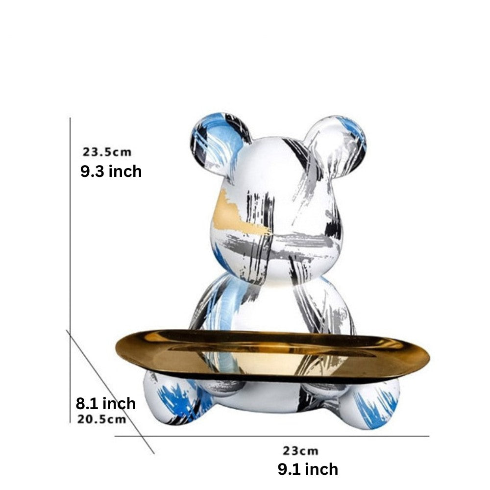 Graffursa Bear Sculpture Table Tray