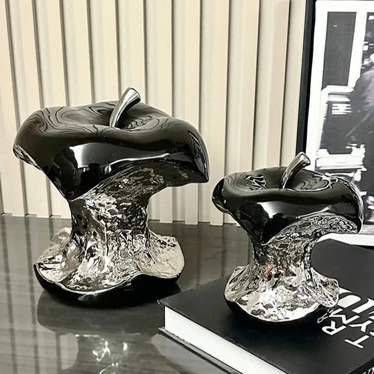 Pomona Ceramic Apple Sculpture