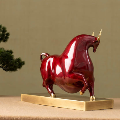 Toro Fortuna — Bronze Bull Sculpture