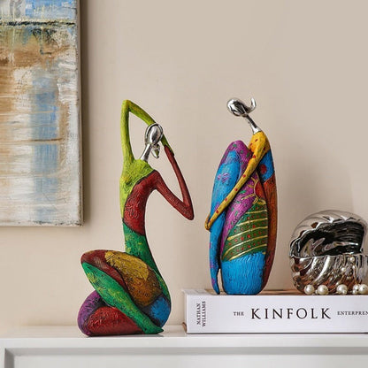 Chromessa Abstract Women Sculptures