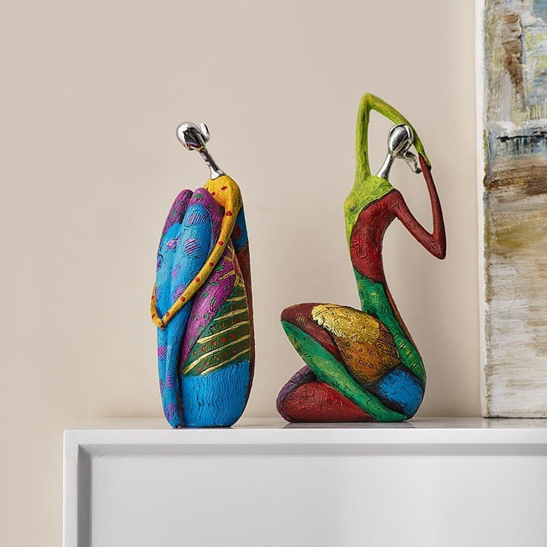 Chromessa Abstract Women Sculptures