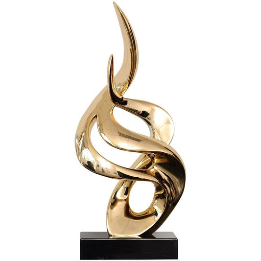 Ignis Crest Abstract Flame Sculpture