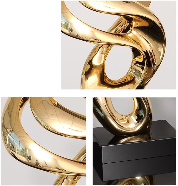 Ignis Crest Abstract Flame Sculpture