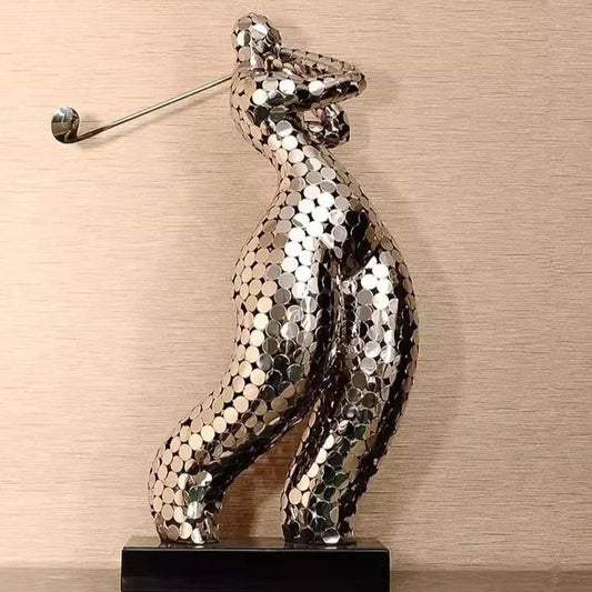 AurelSwing Abstract Golfer Sculpture