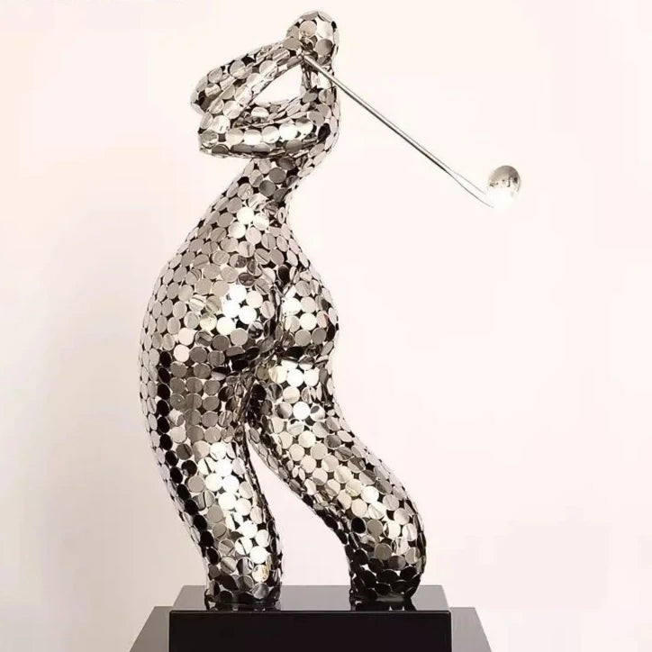 AurelSwing Abstract Golfer Sculpture