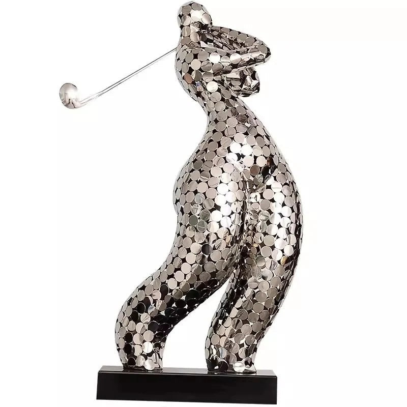 AurelSwing Abstract Golfer Sculpture