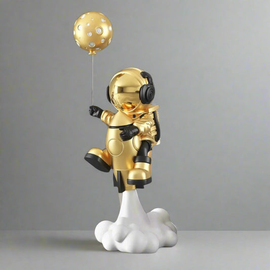 Stellan Voyager Balloon Astronaut Sculpture