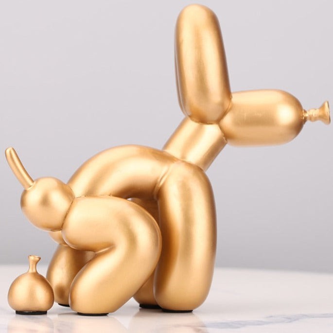 Piccolo Poise Balloon Dog Sculpture