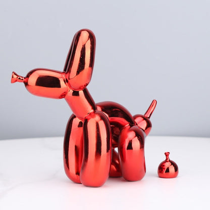 Piccolo Poise Balloon Dog Sculpture