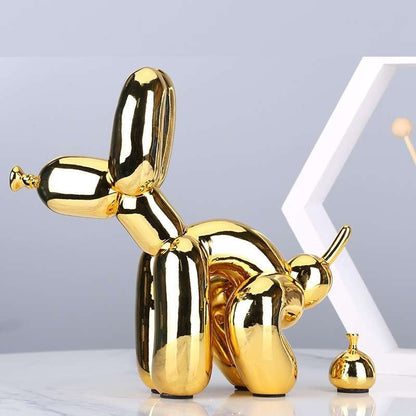 Piccolo Poise Balloon Dog Sculpture