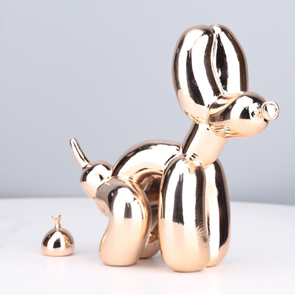 Piccolo Poise Balloon Dog Sculpture