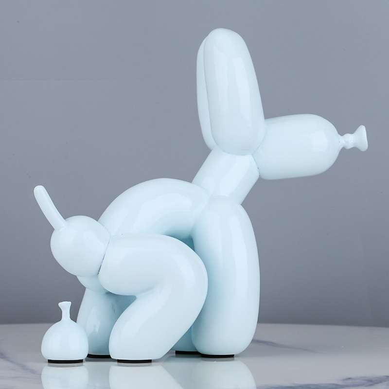 Piccolo Poise Balloon Dog Sculpture