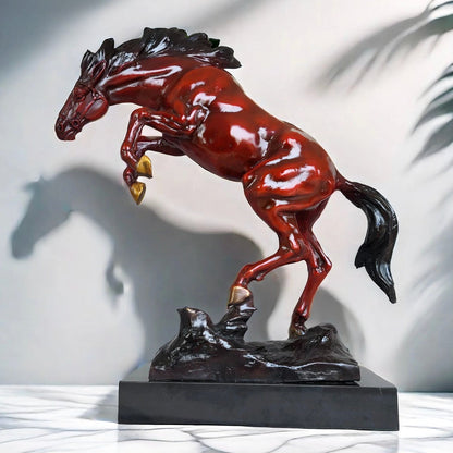 Marcellus Bronze Trot Horse Sculpture